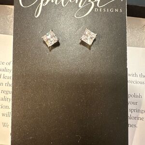 Silver Stud Earrings